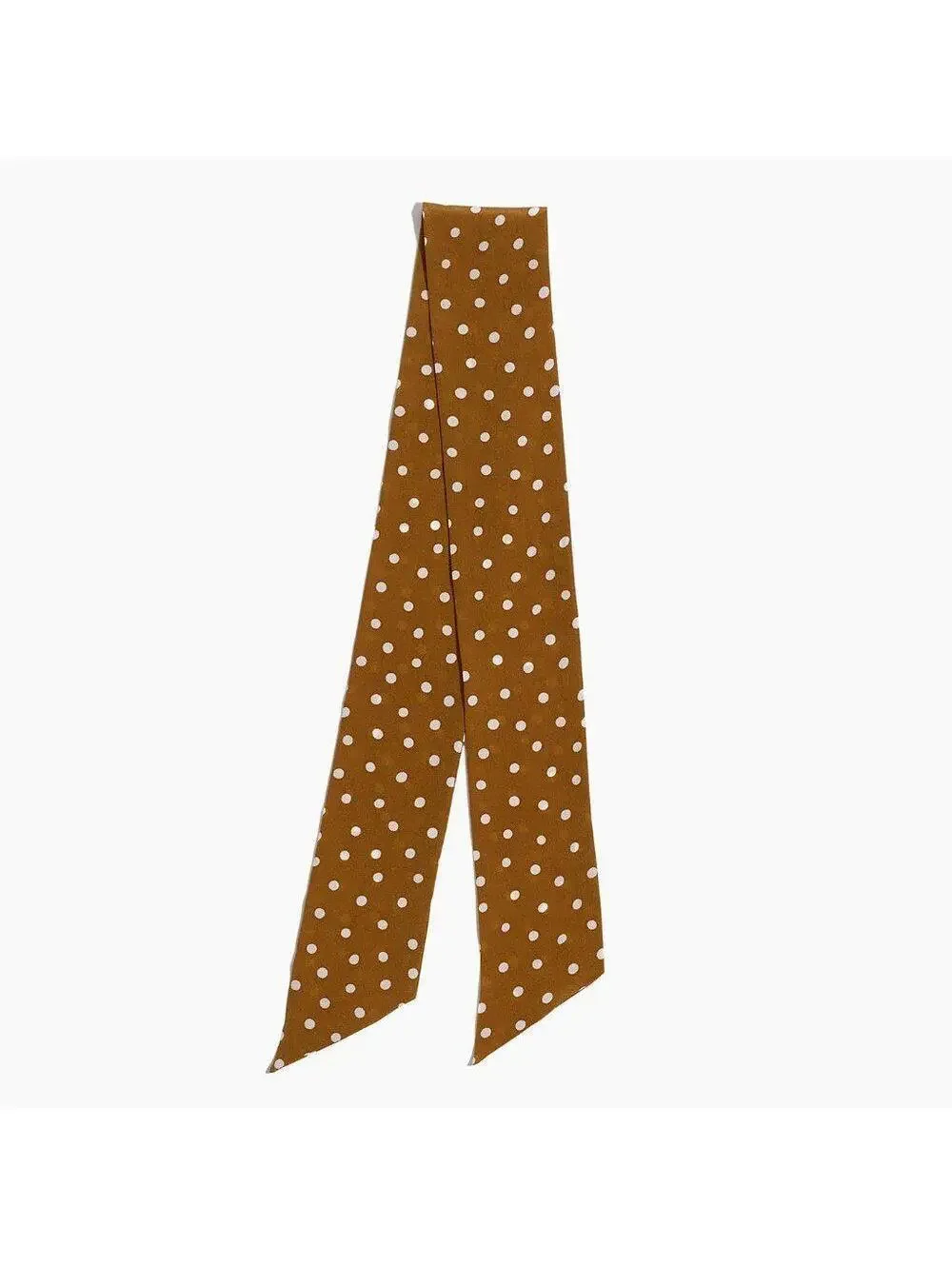 Madewell Silk Skinny Bandana Egyptian Gold Multi - Picture 5 of 5